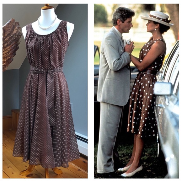 Vintage Coco Flowy Polka Dot Dress - Picture 3 of 9